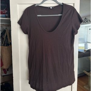 2 for 1! James pierce chocolate brown tshirt and a bluish/ grey tshirt